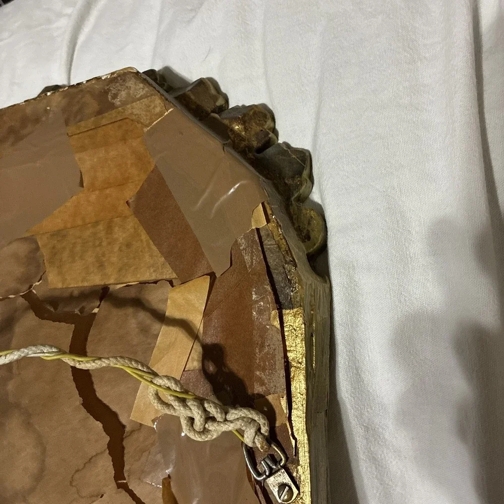 Vintage LaBarge Hollywood Regency Gold Gilt Wood Wall Mirror Mid Century MCMRare